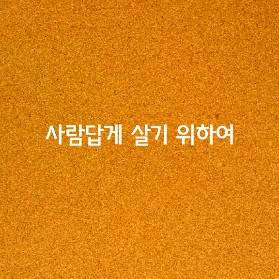 가슴 아파 하지 말고 나누며 살다가자