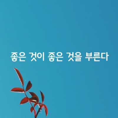 내가 좋아하면 상대방도