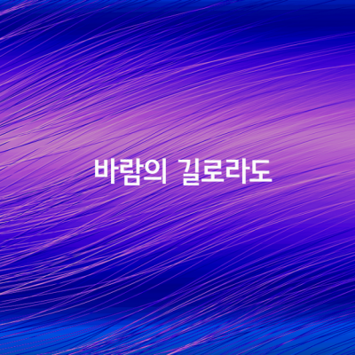 바람의 길로라도