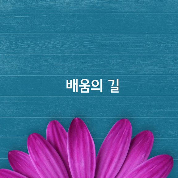 배움의 길