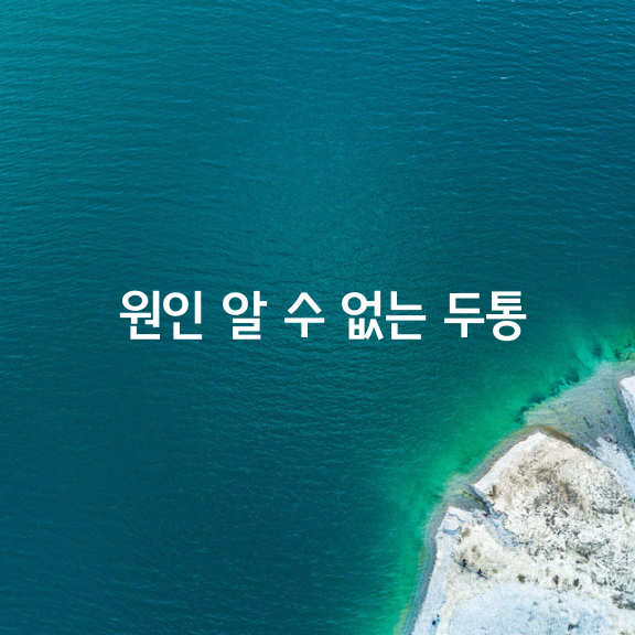 원인 알 수 없는 두통·현기증