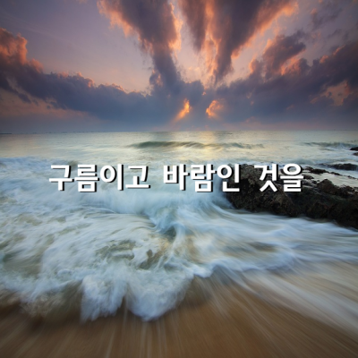 인생은 구름이고 바람인 것을 / 이해인