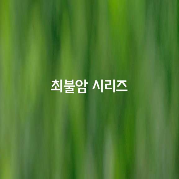 최불암 시리즈