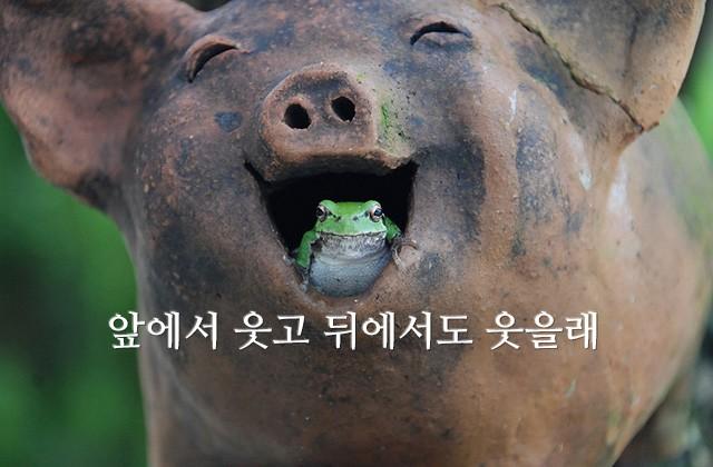 앞에서 웃고 뒤에서도 웃을래, 인생 정말 멋들어지게 살래!