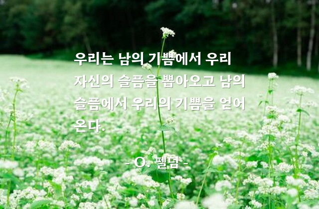 기쁨, 슬픔, 인간심리 – O. 펠덤