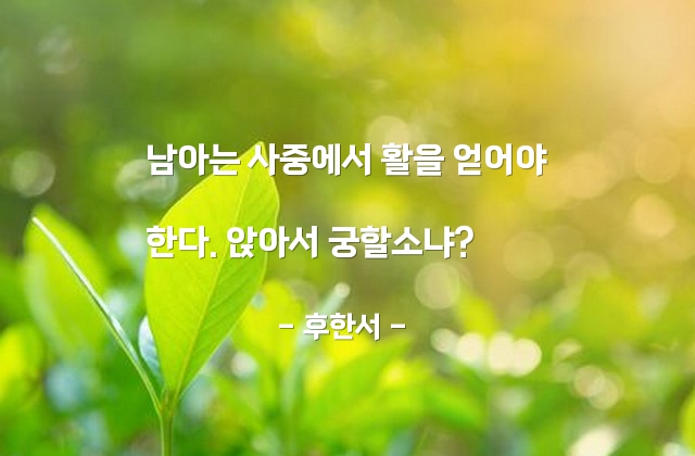 남아, 남자 – 후한서