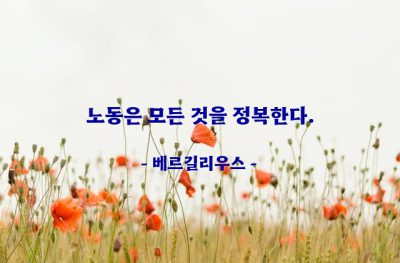 노동 – 베르길리우스