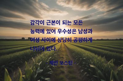 능력, 남성, 여성 – 제인 오스틴