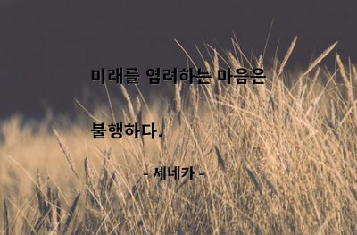 불행, 미래 – 세네카