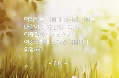 사람, 우자, 현자 – 괴테