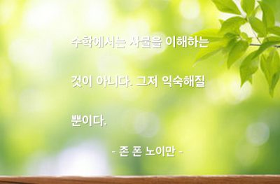 수학 – 존 폰 노이만