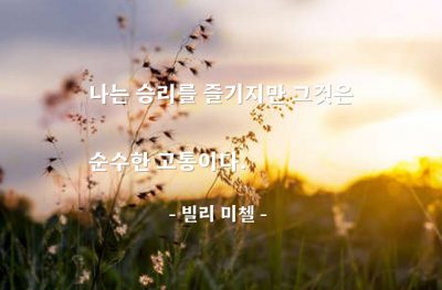 승리, 고통 – 빌리 미첼