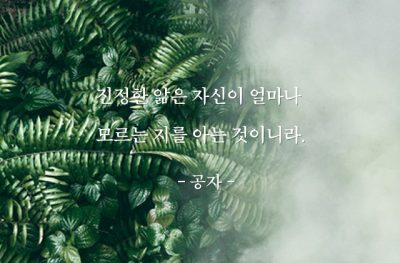 앎, 지식 – 공자