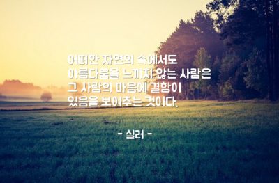 자연, 아름다움 – 실러