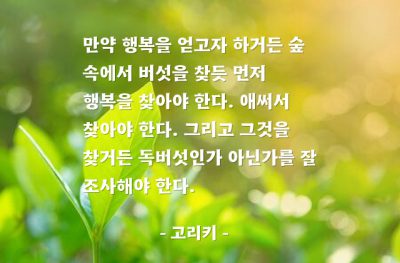 행복 – 고리키